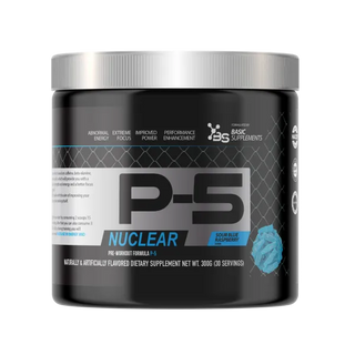BS NO P - 5 (preworkout) 300g - SOUR BLUE RASPBERRY