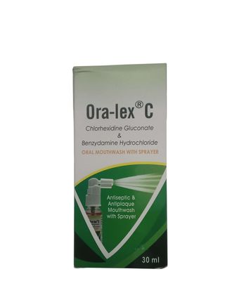 Ora-lex C Antiseptic Mouthwash, 200ml