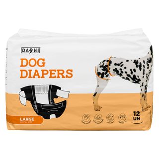 Dashi Fraldas Cão Dashi L 12Un (1un)
