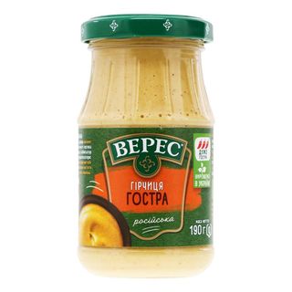 Mostaza Veres picante 190g