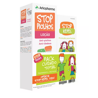 Stop Piolhos Promo Loção C/ Pente 100ml + Oferta Spray Repelente 100ml