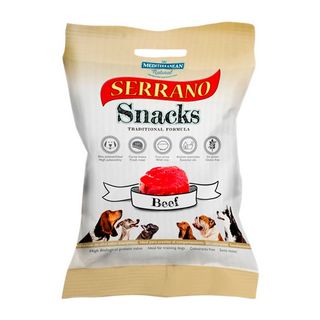 Mediterranean Natural Serrano Galletas de Buey para Perros 85g