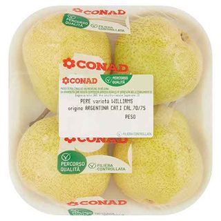 CONAD Percorso Qualità Pere Williams Argentina cal. 70/75 750 g