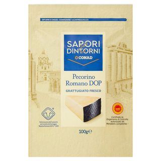 SAPORI & DINTORNI CONAD Pecorino Romano DOP Grattugiato Fresco 100 g