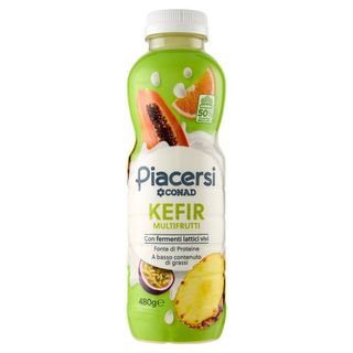 PIACERSI CONAD Kefir Multifrutti 480 g
