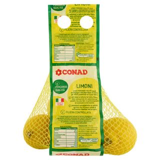 CONAD Percorso Qualità Limoni Italia Sicilia Cal. 4 700 g