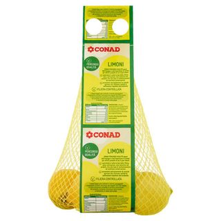 Percorso Qualità Limoni Cal. 4 Cat. I Rete 700g CONAD SUDAFRICA