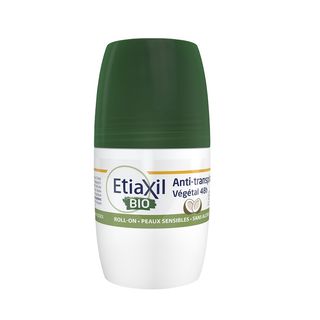 Антиперспірант органічний БІО з ароматом кокосу Etiaxil Antiperspirant Vegetal BIO 48H Сoconut 50 мл