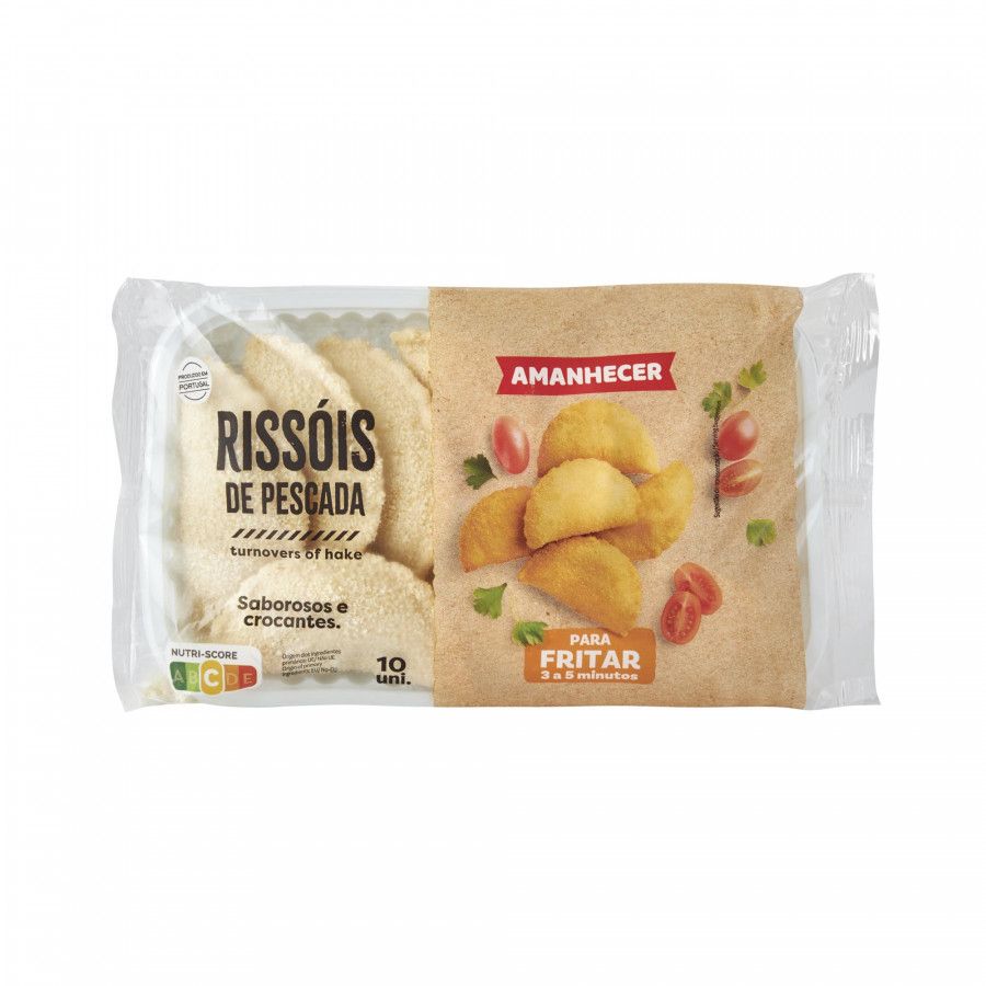 Rissóis de Pescada Congelados Amanhecer 10 unid.