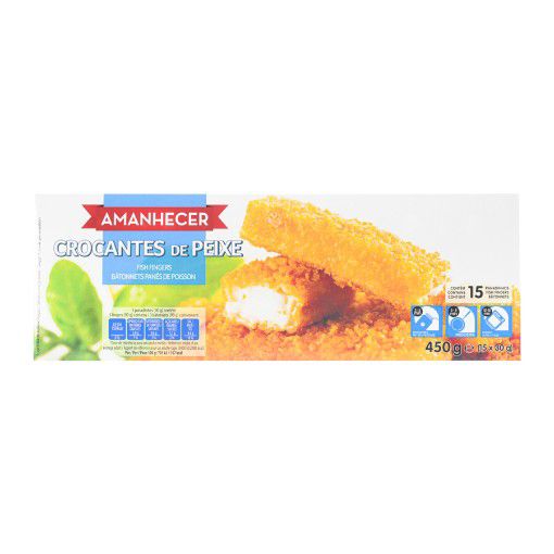 Crocantes de Peixe Congelados Amanhecer 15 unid.