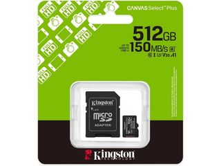 Memória KINDSTON 512GB micSDXC Canvas+Adapt