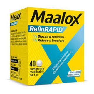 MAALOX REFLURAPID 40CPR MASTIC
