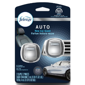 Febreze New Car Scent Air Freshener, 2X2Ml