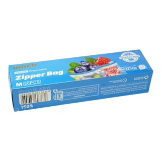 Waco Sealed Preservation Zipper Bag 20Pcs Medium