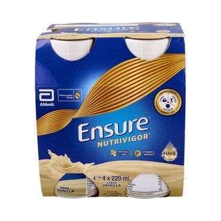 Ensure Nutrivigor Vainilla 4 X 20 Ml. 8427030013442