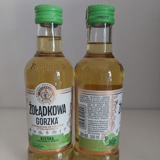 Żołądkowa Gorzka Rześka Limonka Z Miętą 0,2L