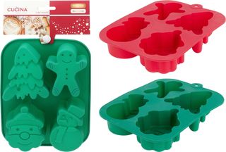 Koopman Forma do pieczenia silikonowa, mix 2 kolorów