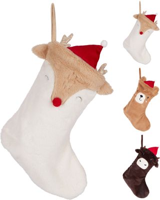 Koopman Skarpeta świąteczna Zwierzę, mix 3 wzorów