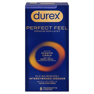 Durex Perfect Feel Prezerwatywy 8 szt.