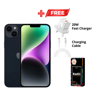 Apple iPhone 14 Midnight Black, 256GB Storage