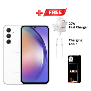 Samsung Galaxy A54 White Smartphone, 6GB RAM, 128GB Storage