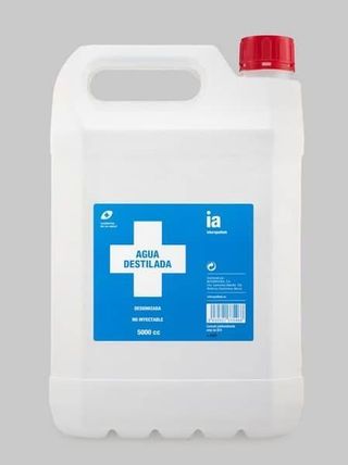 Interapothek Agua Destilada 5 L. 8430321335468
