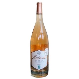 Вино "malesan Bordeaux Rose" Рожеве Сухе 0,75л 12,5%