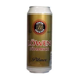 Пиво "löwen Böhmisch Pilsner" Світле 0,5л 4,8% З/б