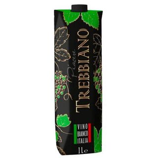 Вино "piacere Trebbiano" Біле Сухе 1л 10,5%