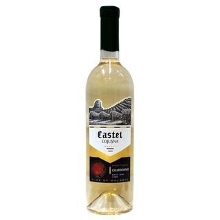 Вино "castel Cojusna Chardonnay" Біле Сухе 0,75л 11,5%