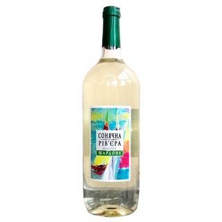 Вино "сонячна Рів’єра" Шардоне Біле Сухе 1,5л 12,5%