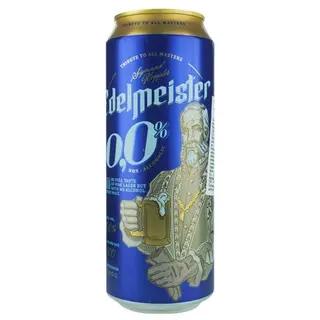 Пиво "edelmeister Nonalkogolic" Безалкогольне 0,5л З/б