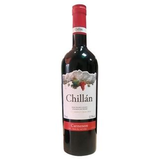 Вино "chillan Carmenere" Червоне Напівсухе 0,75л 12,5%