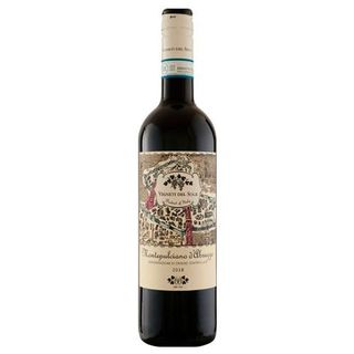 Вино "vigneti Del Sole Montepulciano" Червоне Сухе 0,75л 12,5%