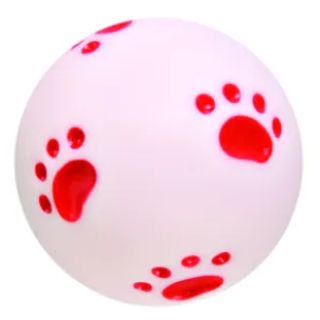 ტრიქსი - სათამაშო ბურთი თათების ანაბეჭდით 10სმ