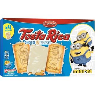 Galleta De Chocolate Blanco Tostarica Cuétara, Caja 146 G