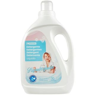 Detergente Líquido Hipoalergénico Eroski, Garrafa 30 Dosis