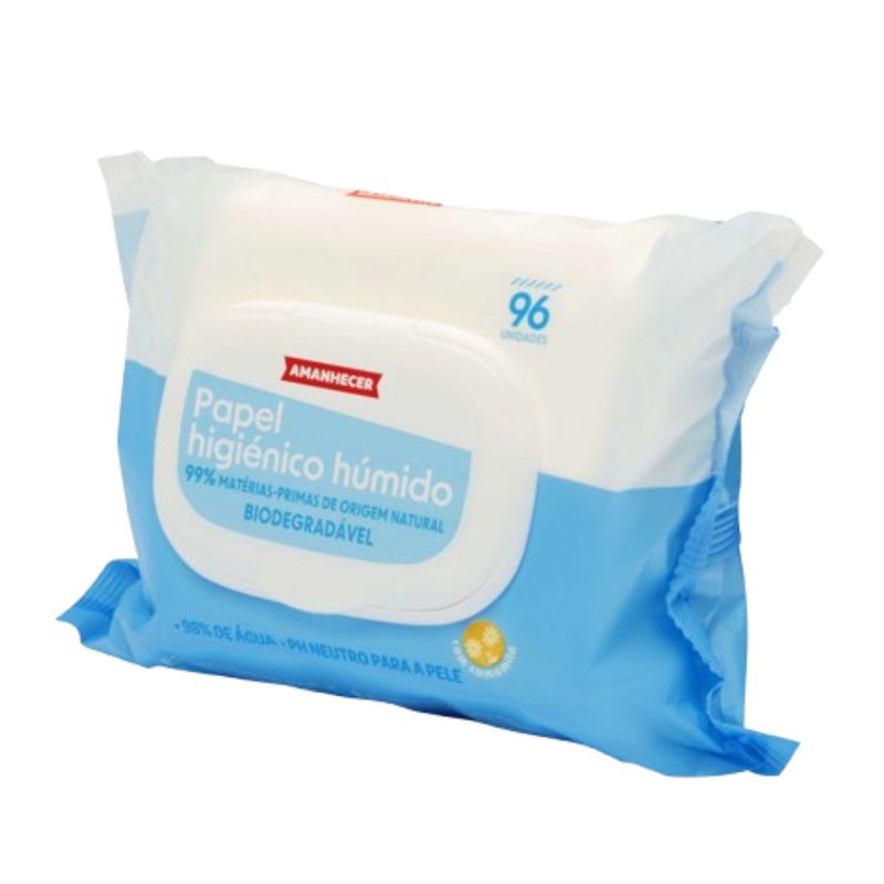 Amanhecer Papel Higiénico Húmido Adulto 96un