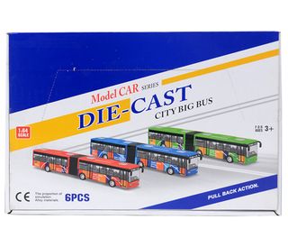 Igračka metalni autobusi 6/1