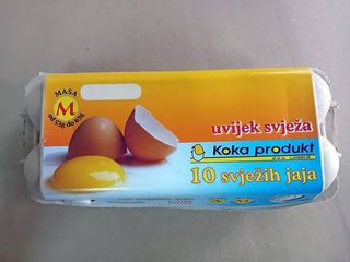 Koka Produkt Sveža Jaja 10 Komada