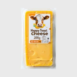 Happy Cow Toast Cheese Slices 200G