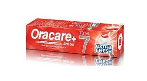 Oracare+ Extra Fresh Red Gel, 130G