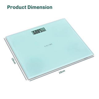 Pèse Personne Électronique - Camry - Capteur Précis - Écran LED - 150kg - Couleur Aléatoire