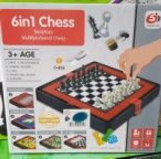 Jeu D'échecs Magnétique 6 en 1