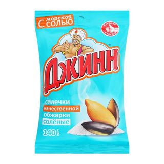 Მზესუმზირა / Ჯინი / Მარილიანი / 140 Გრ