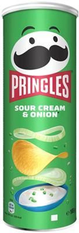 ჩიფსი Pringles არაჟნით და ხახვით 165გ