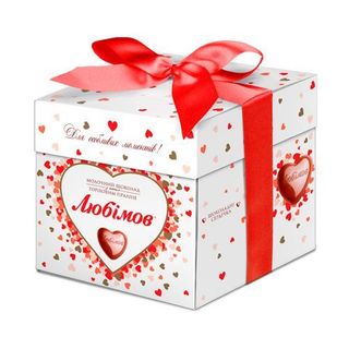 Цукерки "Любимов" в молочному шоколаді 208г