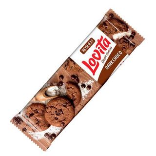 Печиво "Lovita Roshen" з какао і шматочками глазурі 150г
