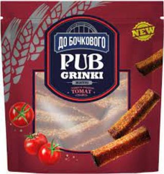 Грінки \"до Бочкового\" Томат Спайсі (130г)