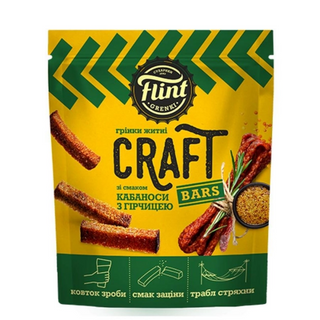Грінки \"flint Craft\" Кабаноси З Гірчицею (90г)